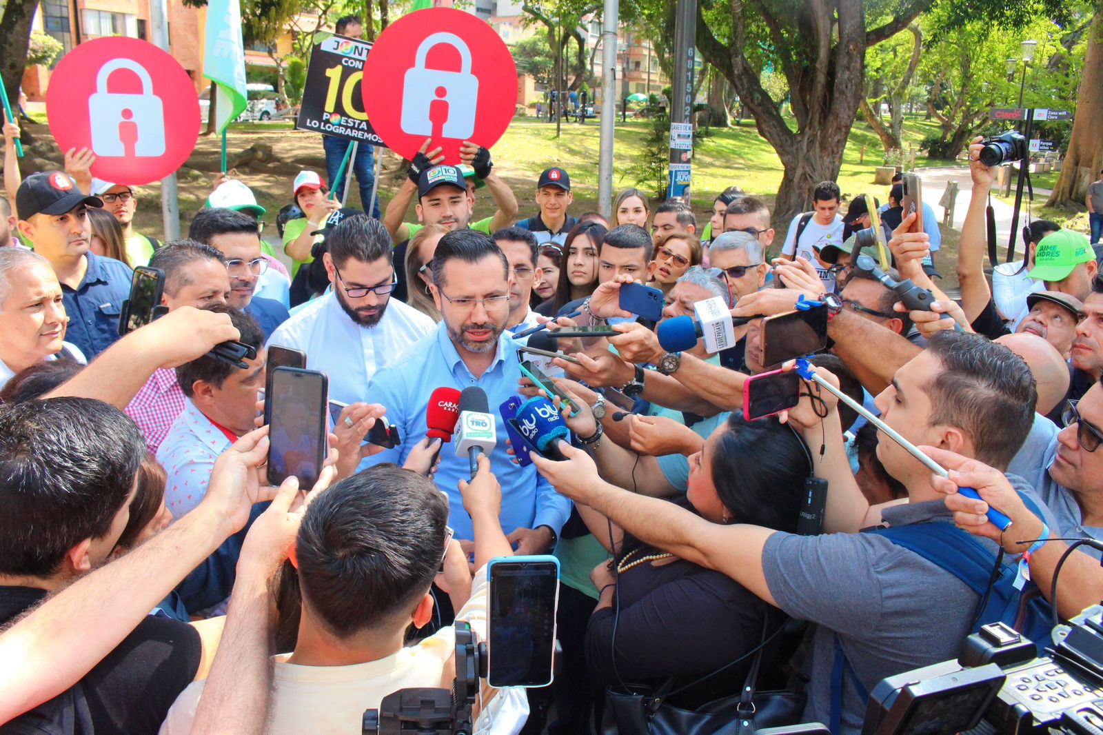 Jaime Andrés Beltrán denunció amenazas contra su familia