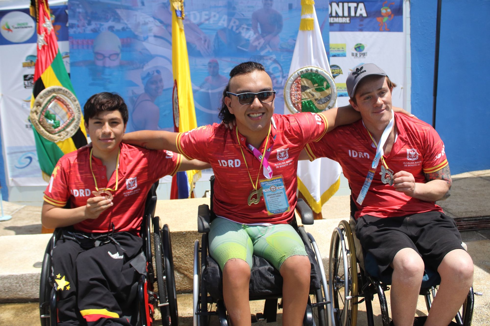 Exitoso evento internacional de Paranatacion en Bucaramanga