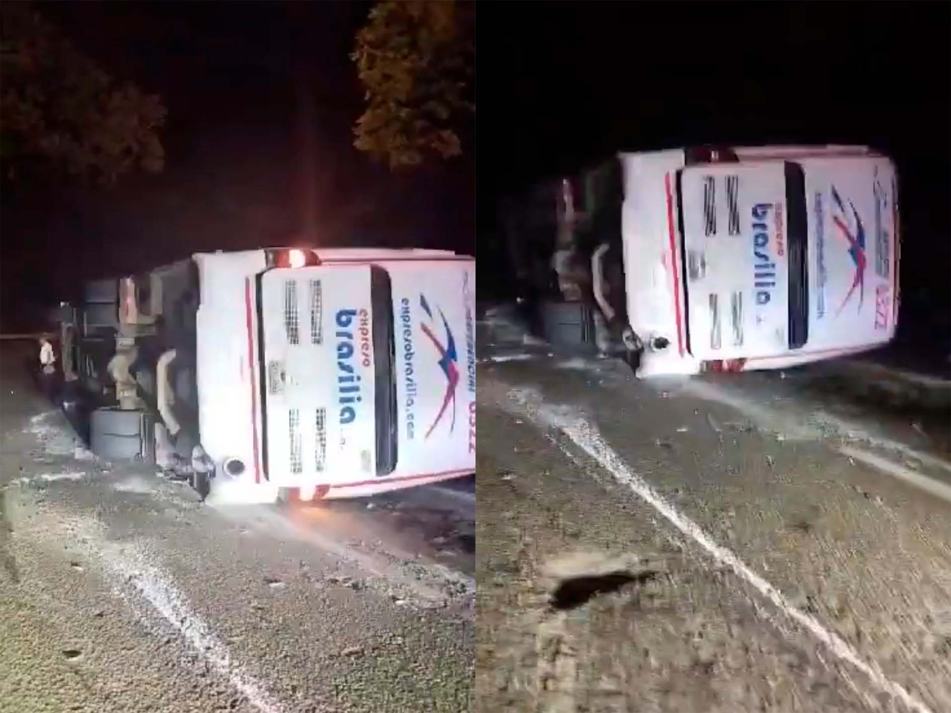 Volcamiento de bus en Los Chorros le arrebató la vida a una mujer