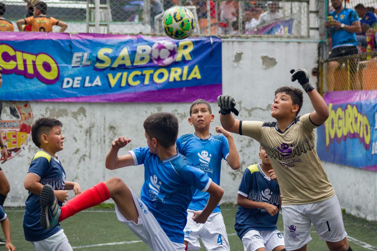 Cada jornada la Copa Yogurcito muestra su mejor nivel