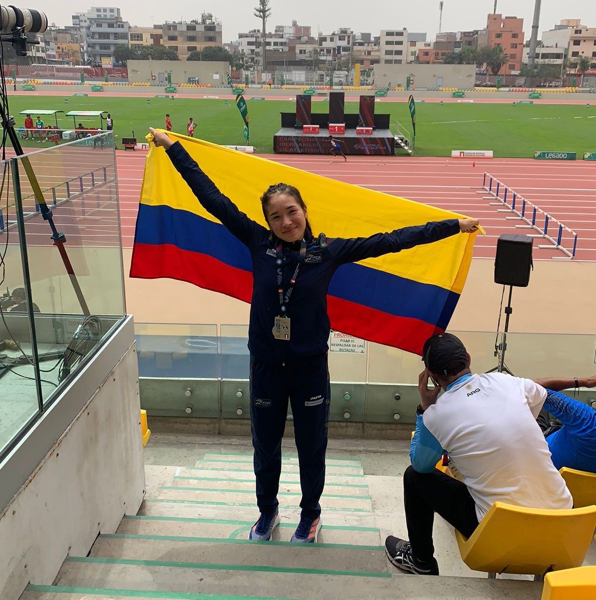 Santandereana Daniela Moreno logra medalla de plata