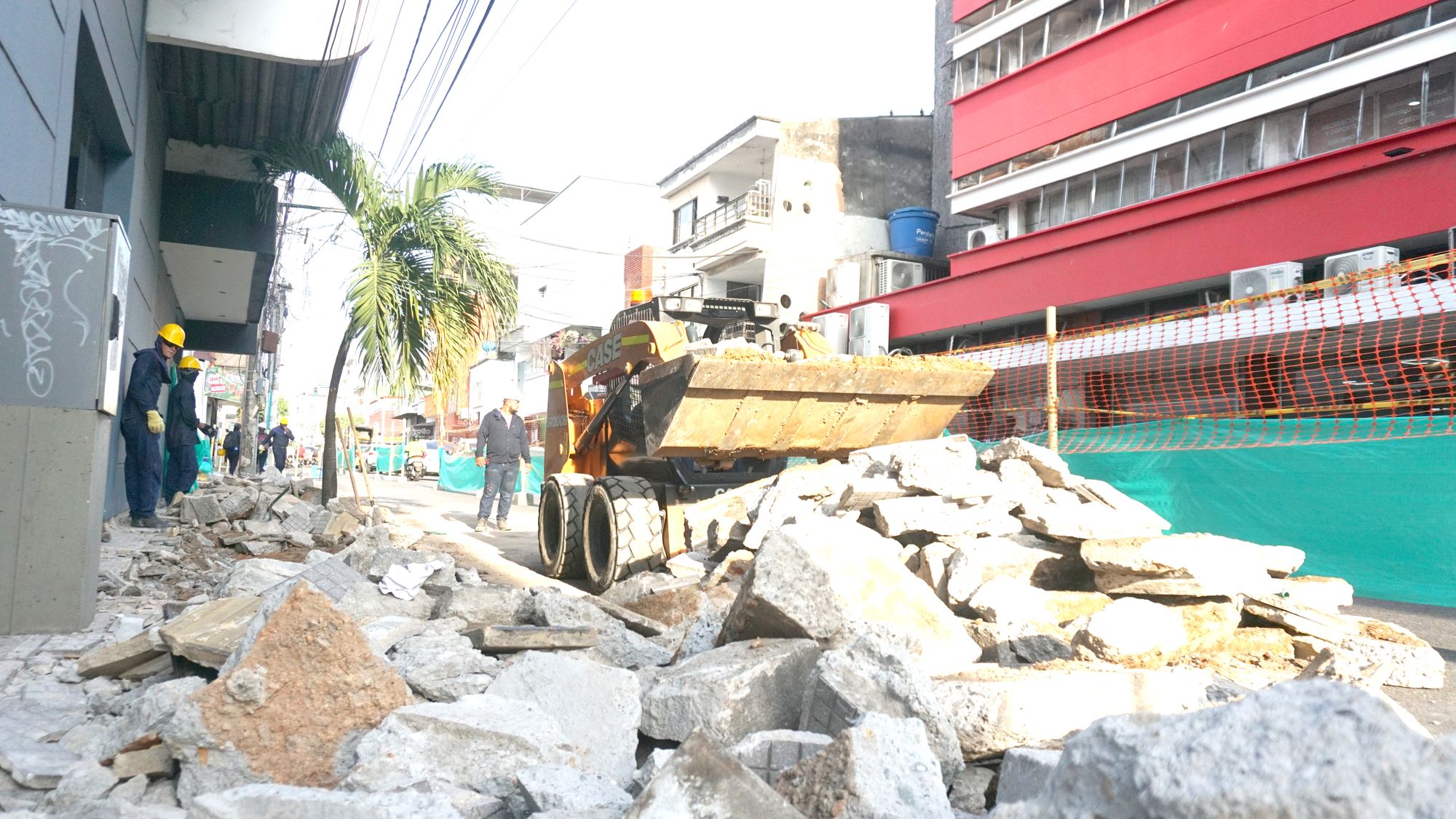 Zona Rosa ‘florece’ con la renovación de los andenes