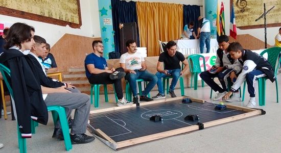 Intercolegiados de robótica se tomó Bucaramanga