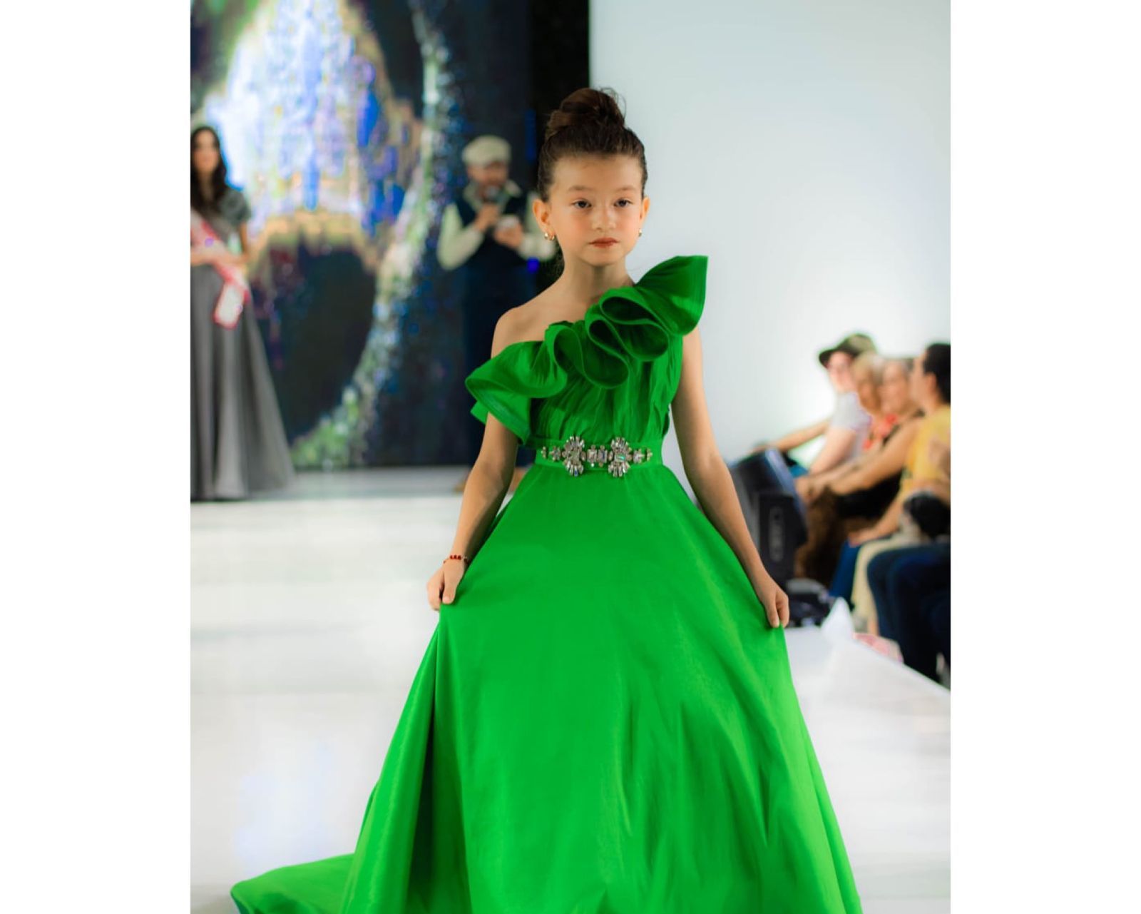 Sara Sofia Silvestre la primera niña santandereana en llegar a las pantallas de cine