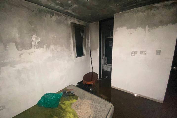 Incendio consumió vivienda en Piedecuesta