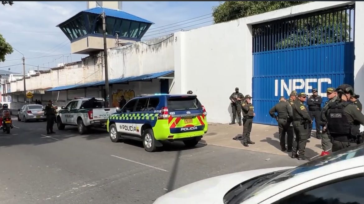 Amotinamiento en la Cárcel Modelo de Bucaramanga está siendo controlado