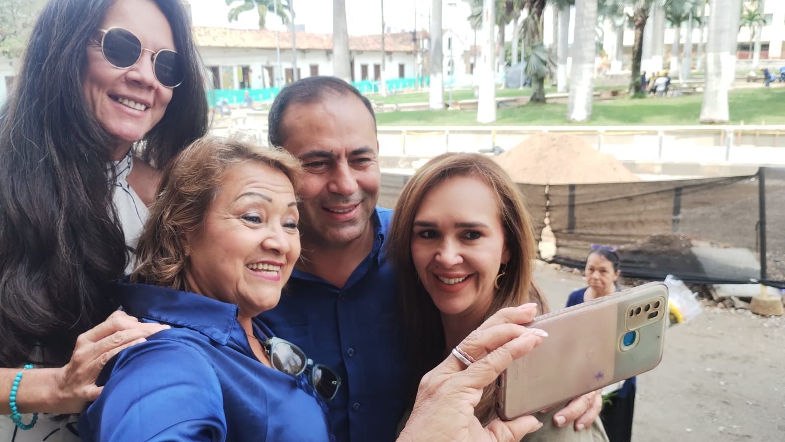 Inició el Empalme: General Juvenal visitó por primera vez la gobernación