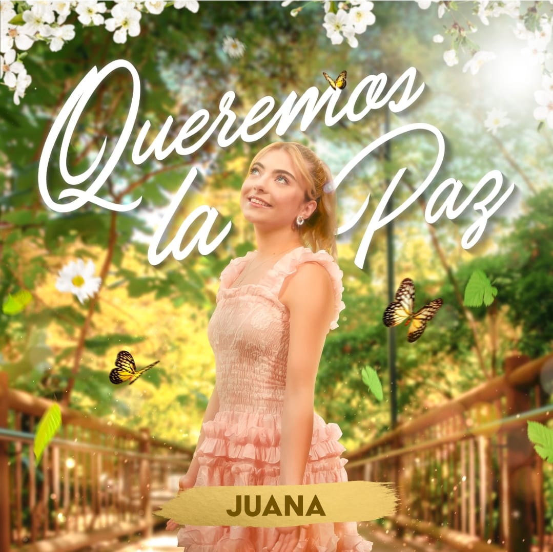 Juana lanza la canción “Queremos la paz”