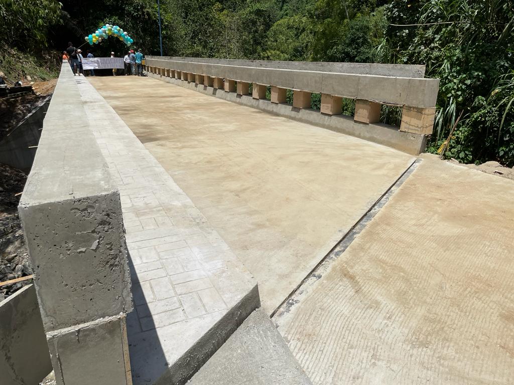 Construyen tercer puente en el Corregimiento 1 de Bucaramanga