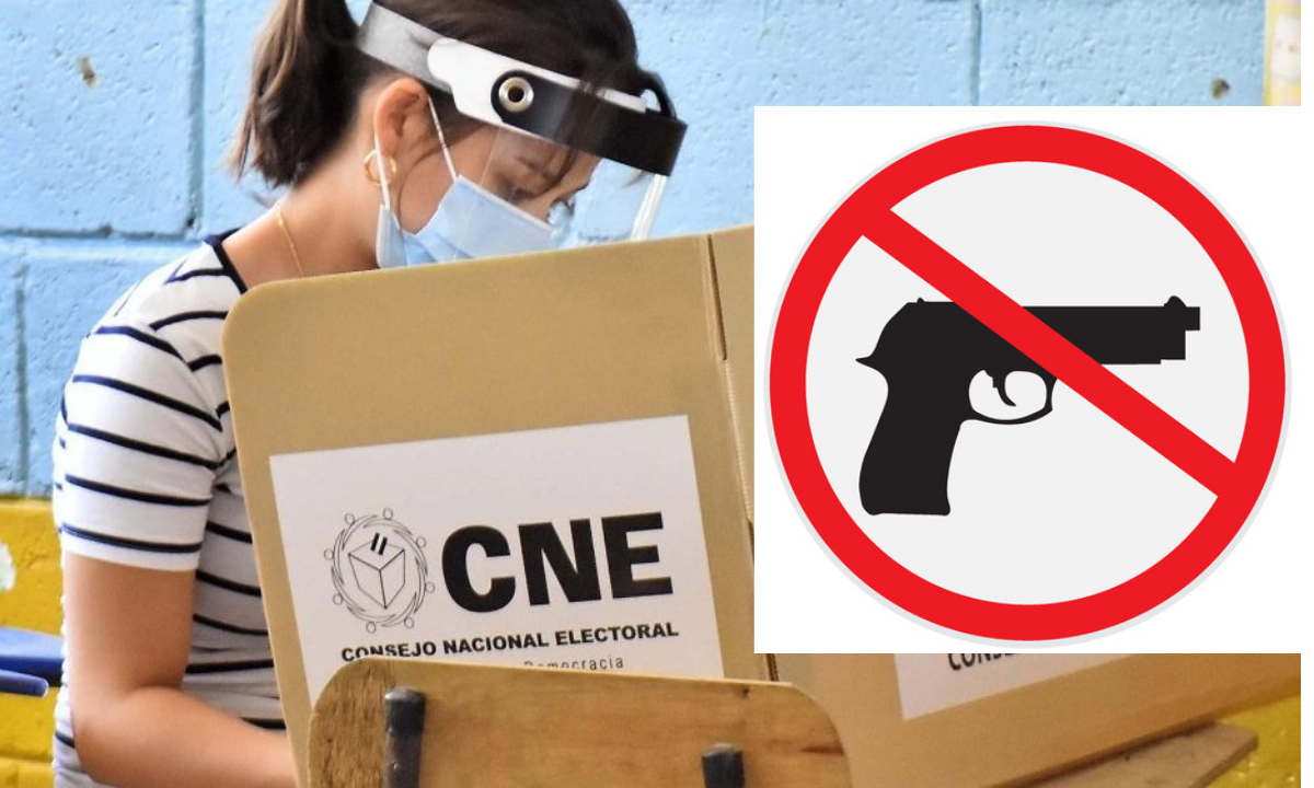 Prohibido porte de armas a los particulares durante 28, 29 y 30 de OCTUBRE