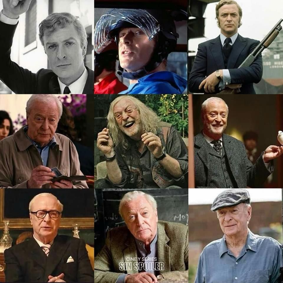Michael Caine anunció su retiro de la gran pantalla para dedicarse a la escritura