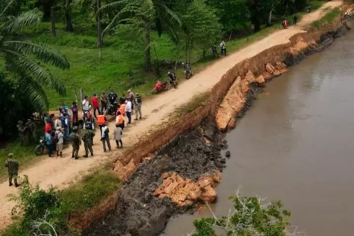 Daño fiscal por obras de defensa del río Magdalena en Puerto Wilches