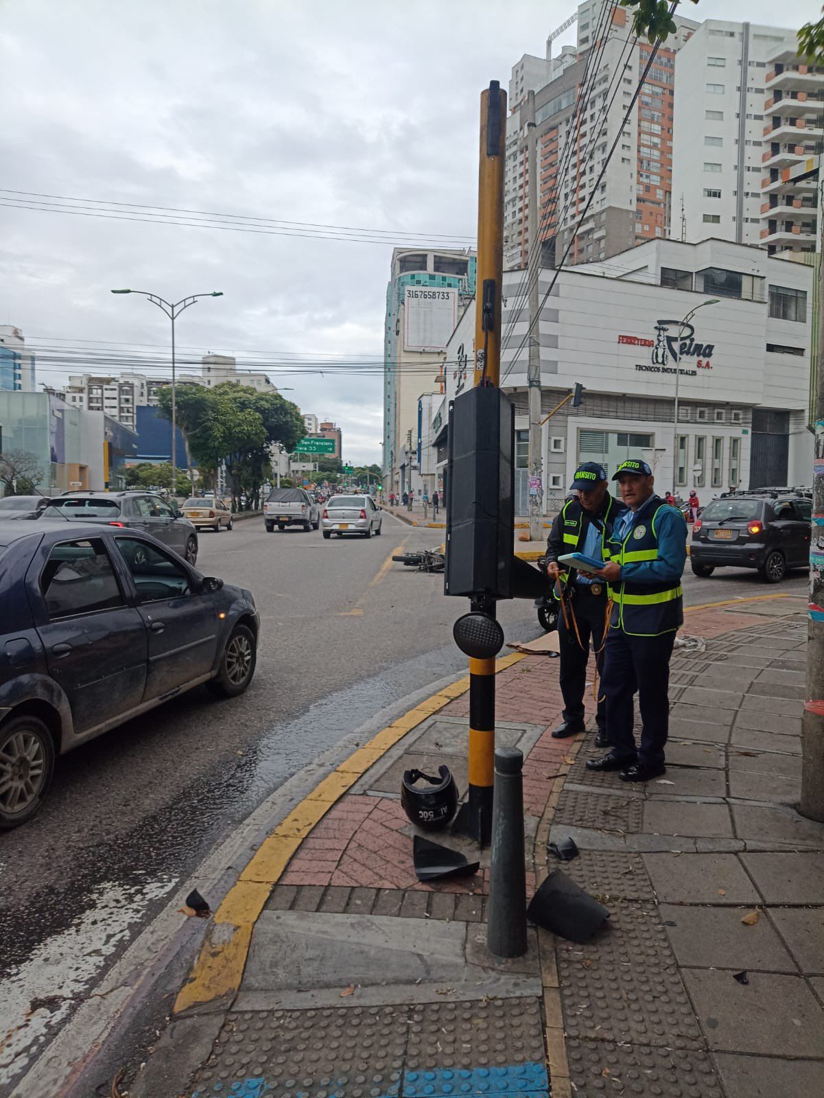 Semáforo le frenó en seco la vida a Sebastián Alzate