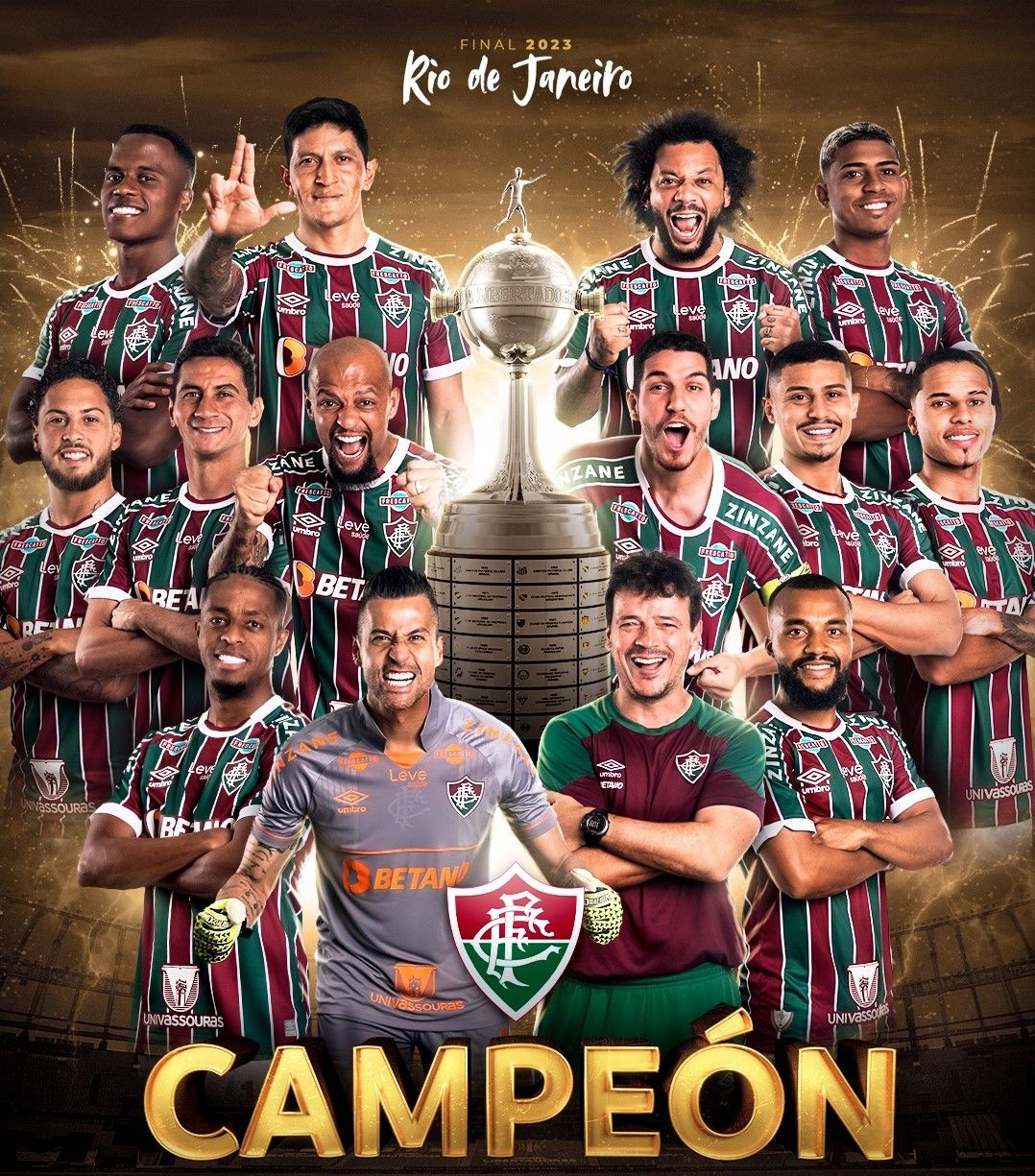 Fluminense campeón de Copa Libertadores