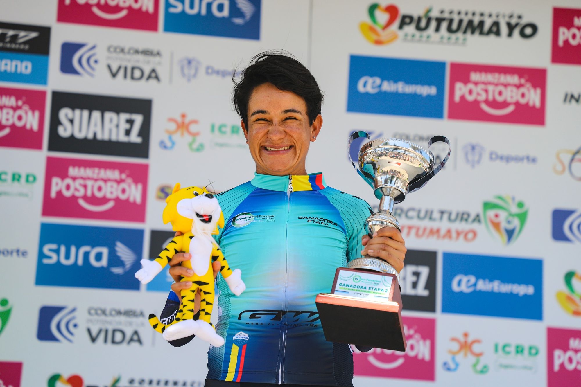 Ana Cristina Sanabria nueva líder del Tour Femenino