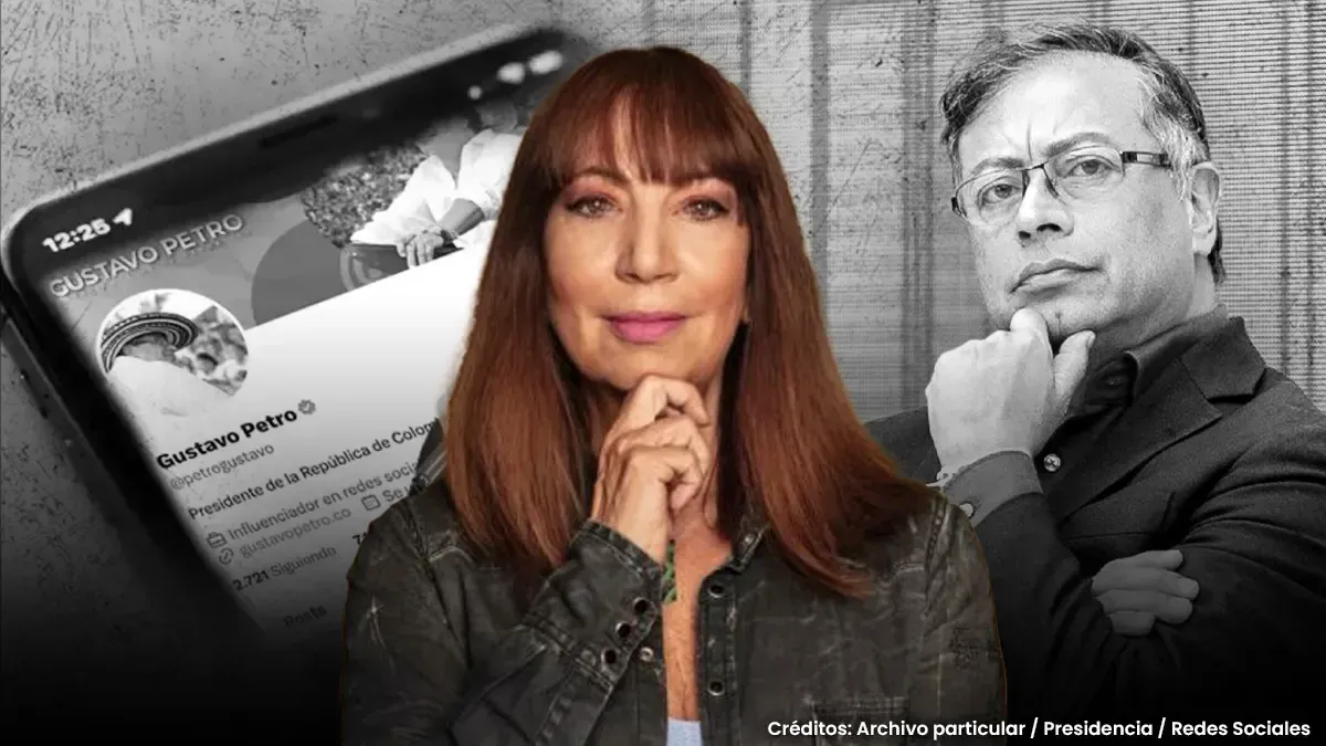 "Chismosa, voyerista, chillona e intolerante", dura respuesta contra María Jimena por meterse con Petro