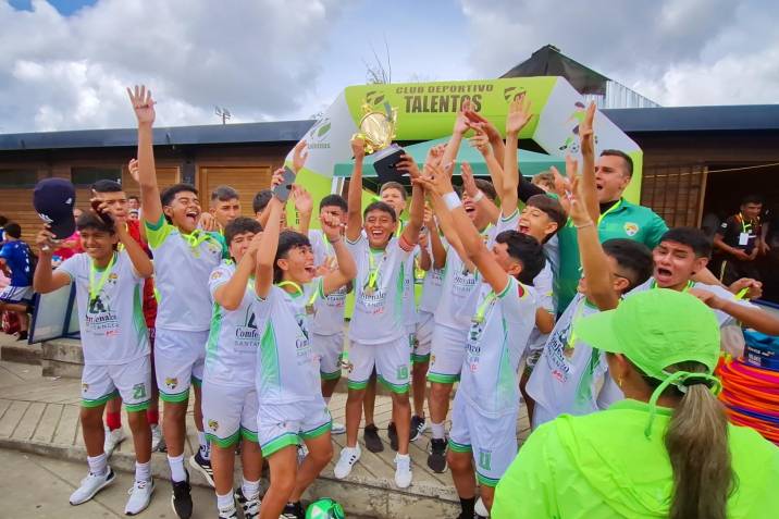 Título Sub15 para Academia de Fútbol Comfenalco Santander