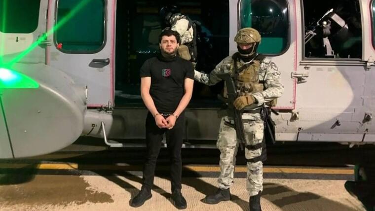 Capturado señalado jefe de seguridad de "Los Chapitos"