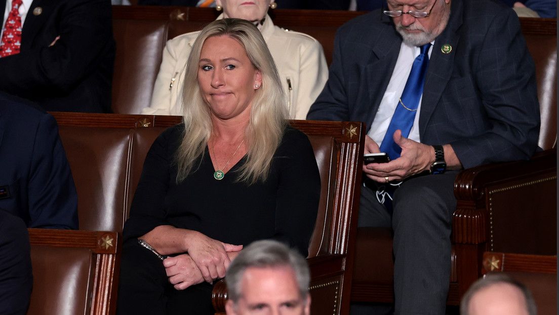 Marjorie Taylor Greene critica la ayuda a Ucrania