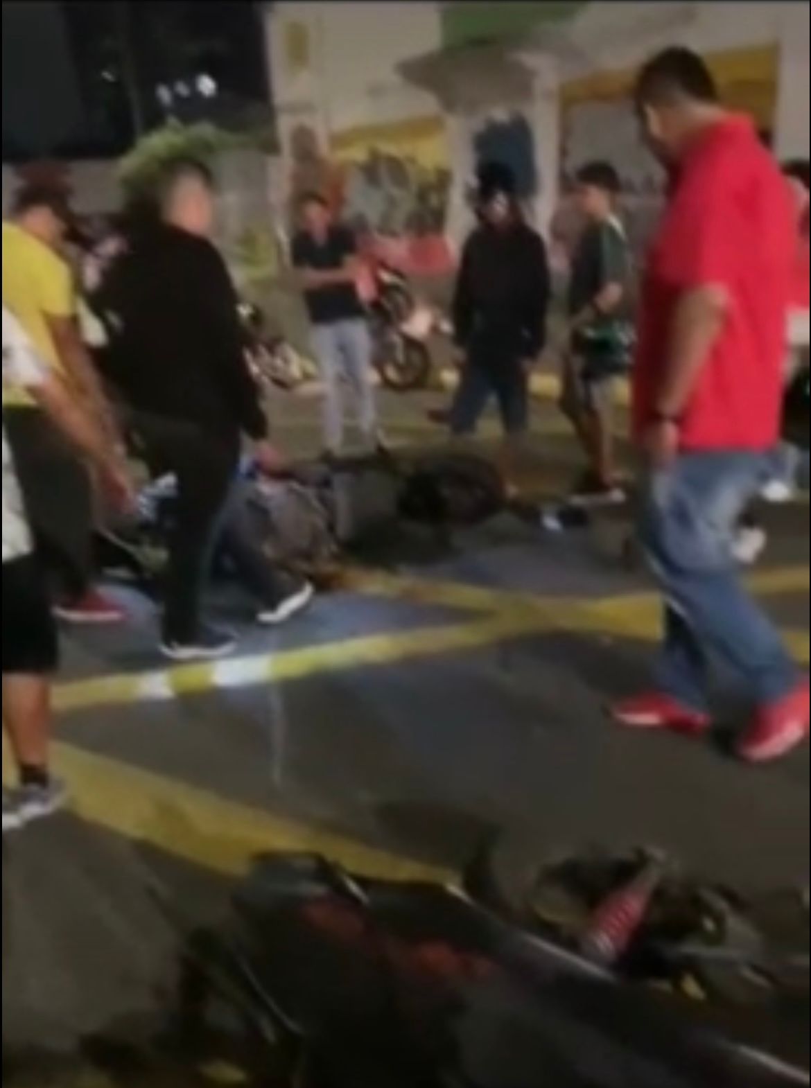 Choque de motos volvió a ocurrir en el sitio donde falleció María Murzi