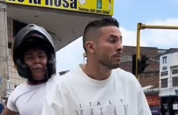 Modelo que estaba en sesión de fotos fue robado y quedó filmado