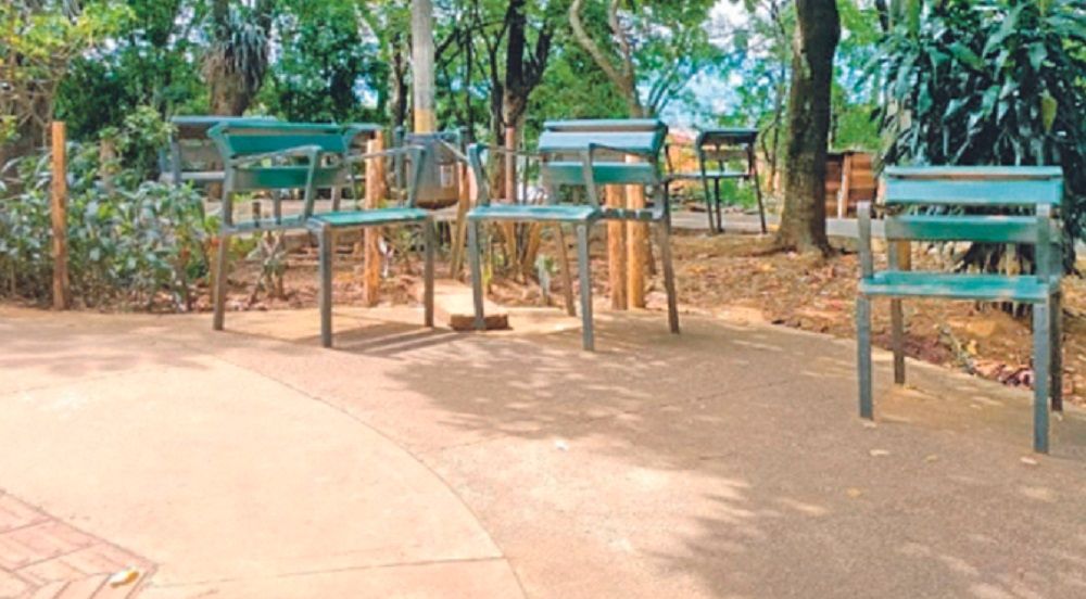 A plomazos acabaron su rutina de ejercicios y con su vida