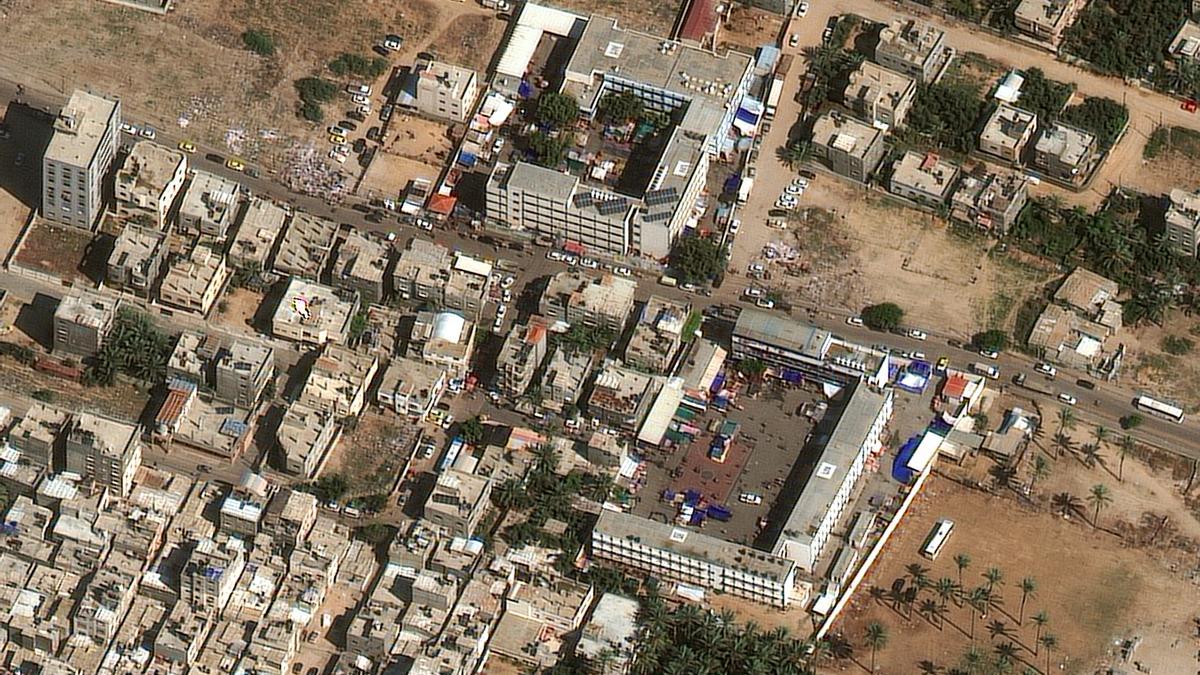 Nuevo hospital afectado por la ofensiva israelí