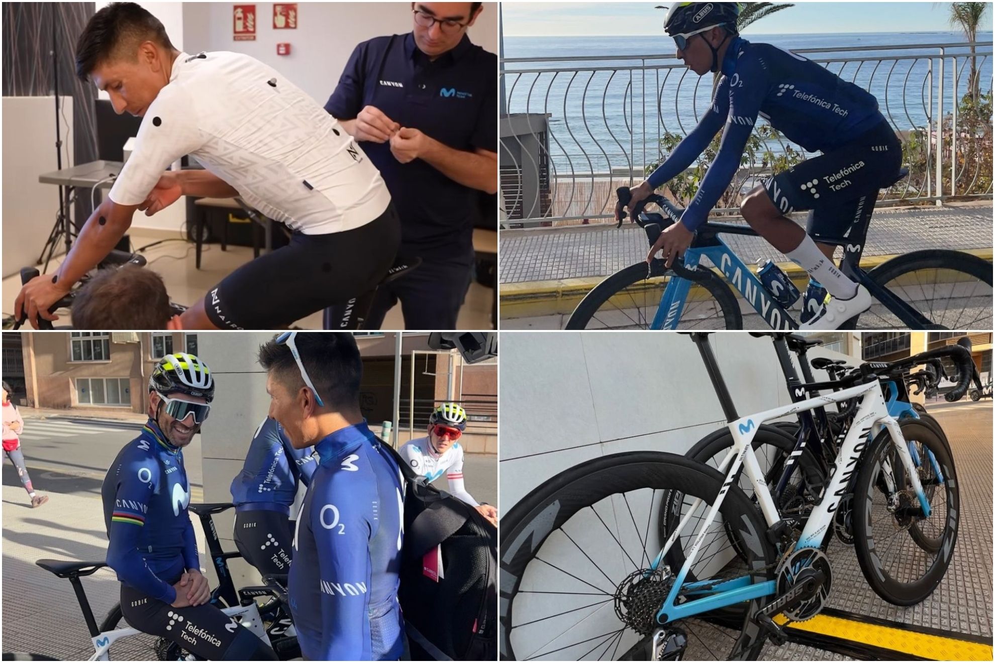 Nairo Quintana de vuelta al Movistar Team