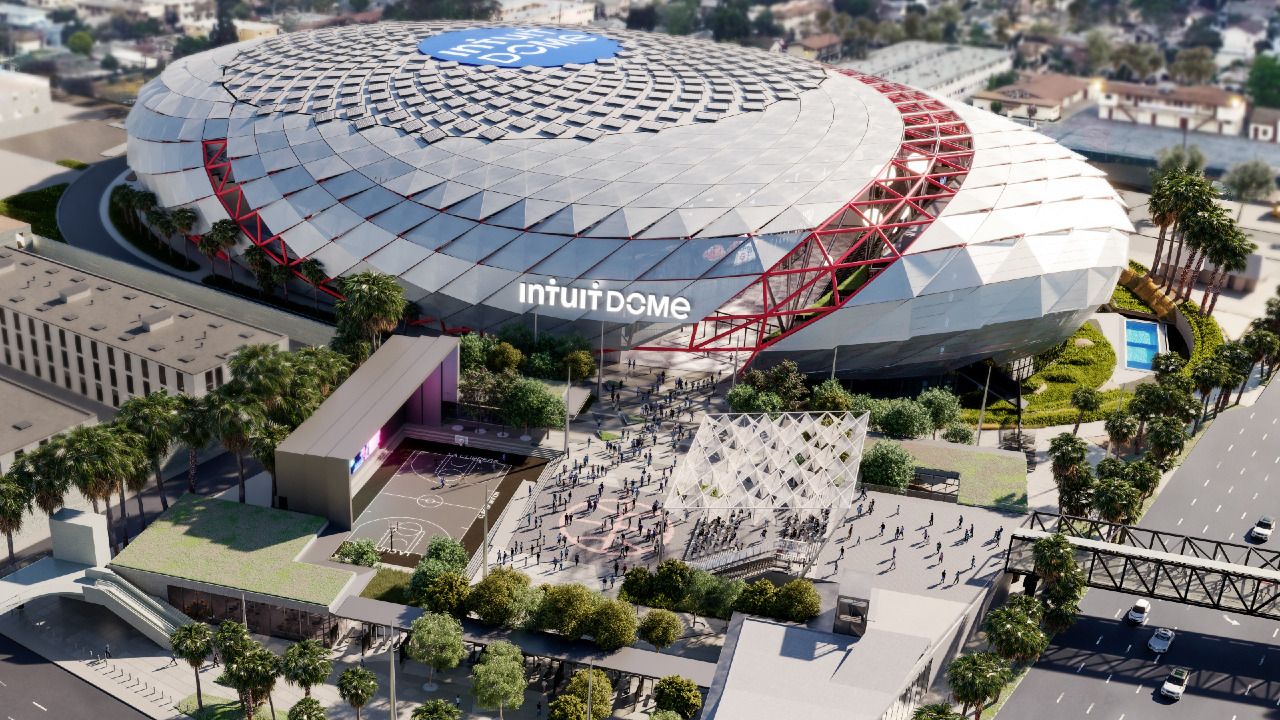 El Intuit Dome de los Clippers tendrá capacidad para 18 mil espectadores
