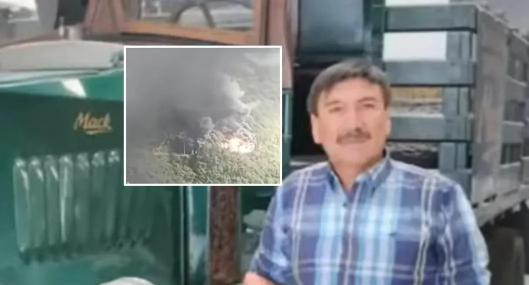 Falleció Vicente, el conductor del camión que se incendió en el túnel Quebrada Blanca
