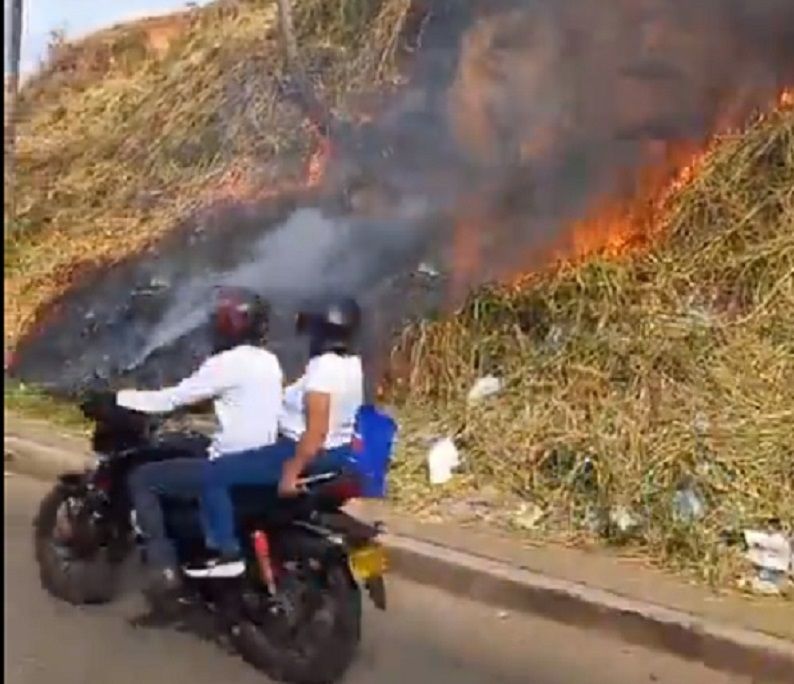 Alerta máxima por proliferación de incendios en Bucaramanga