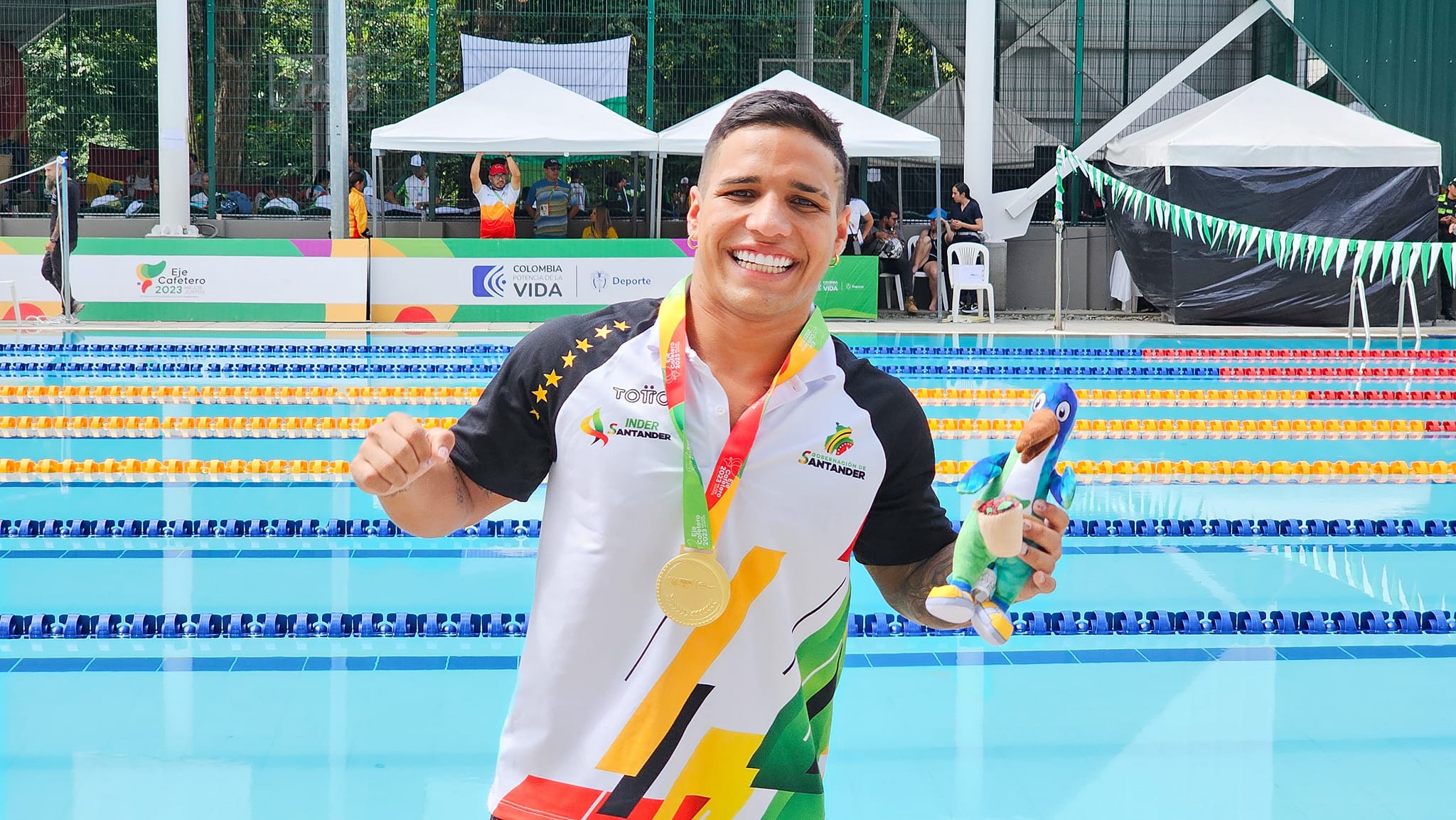 Santander logró 50 medallas doradas en VI Juegos Paranacionales 2023