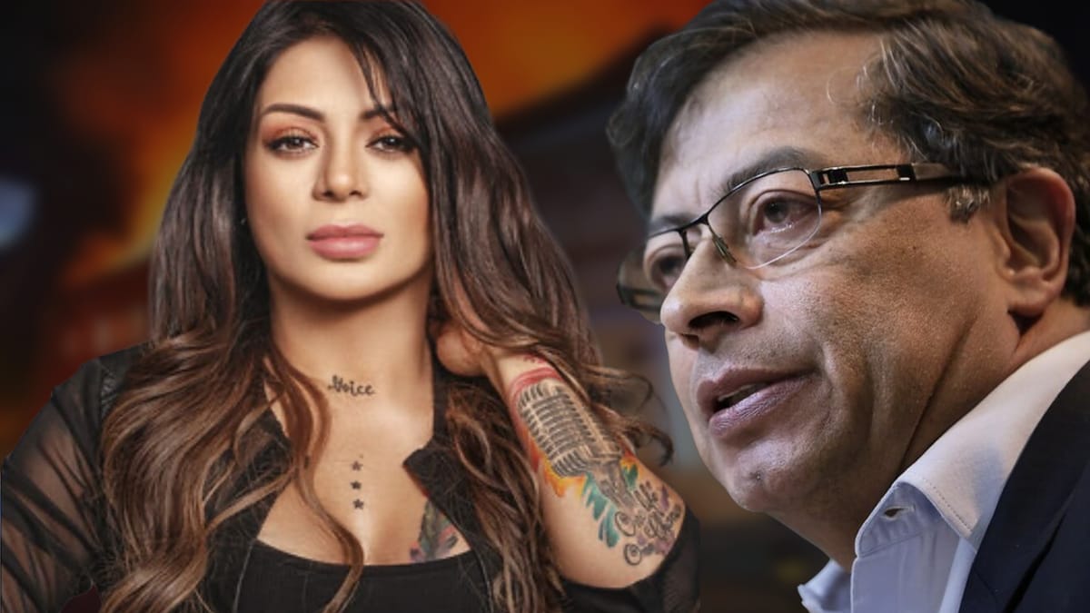 Marbelle pide que colombianos prendan una velita por la salida de Petro