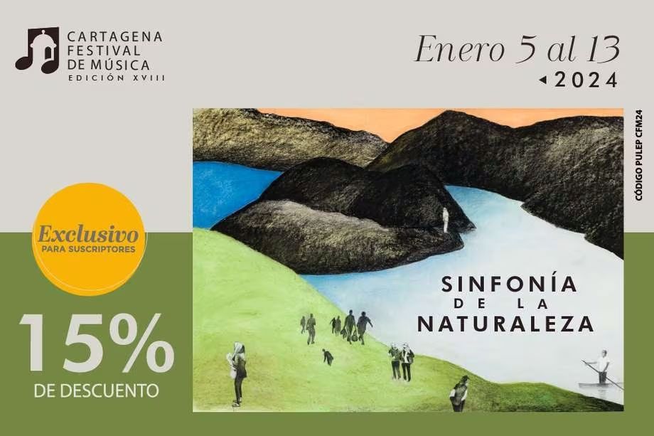Sinfonía de la Naturaleza' destacará en el XVIII Cartagena Festival de Música en 2024