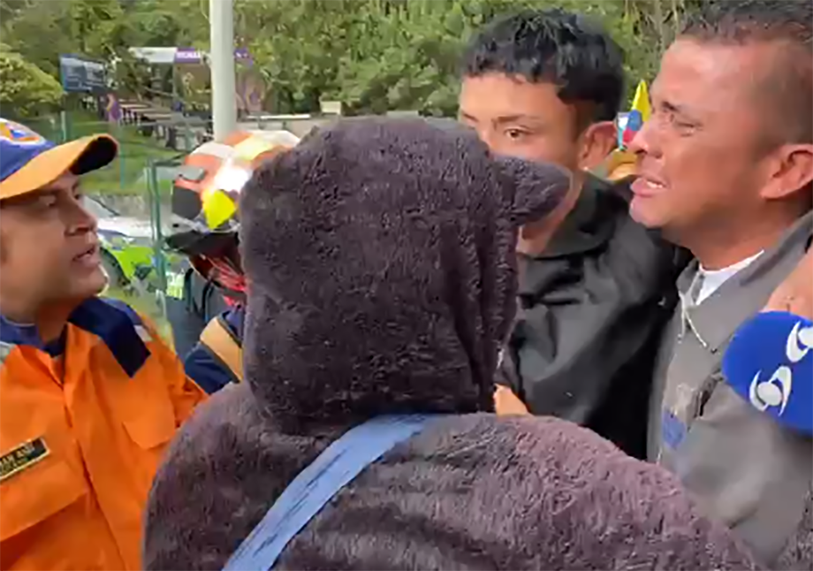 Jóvenes que estaban perdidos en Monserrate ya están bajo atención médica