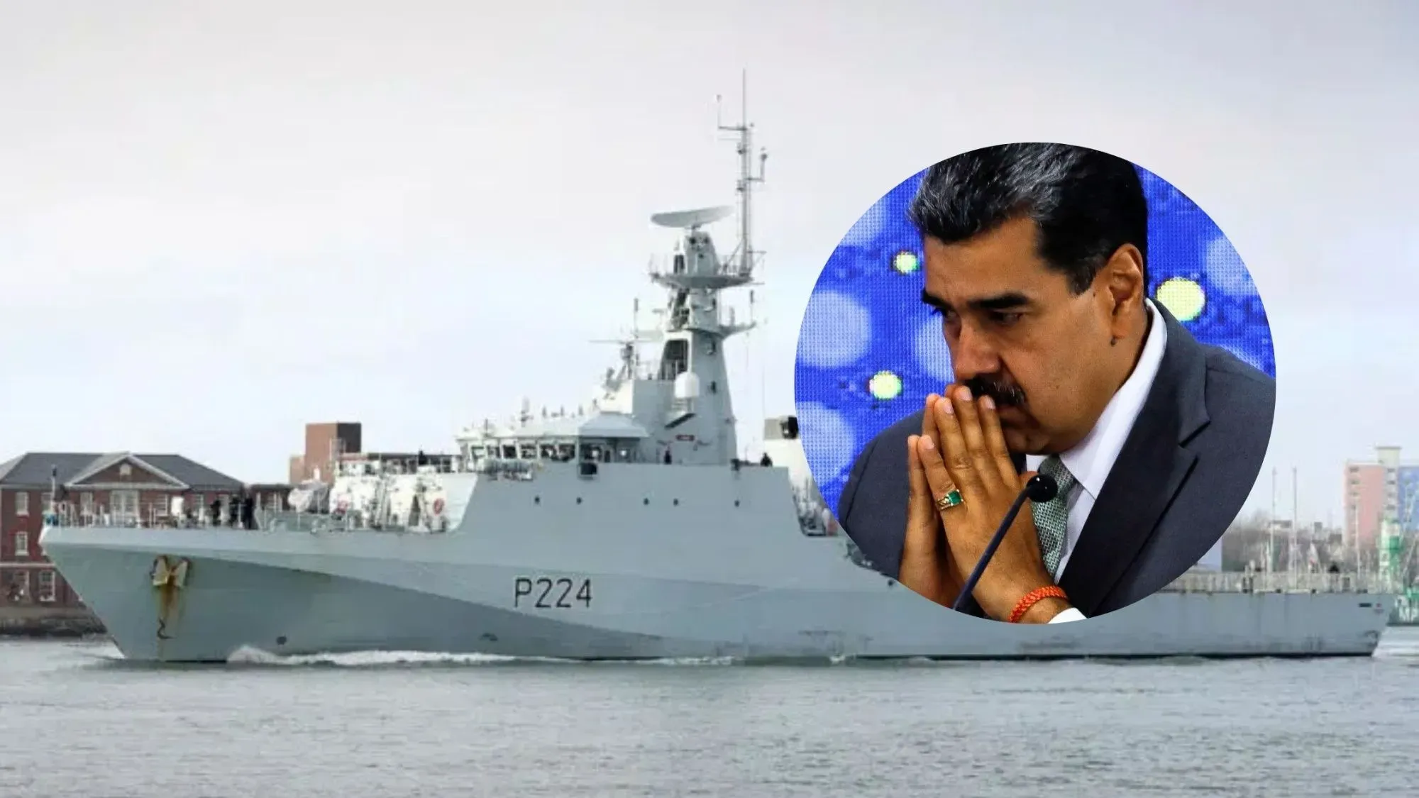 Tensión naval: Maduro activa medidas defensivas ante buque Británico en Guyana