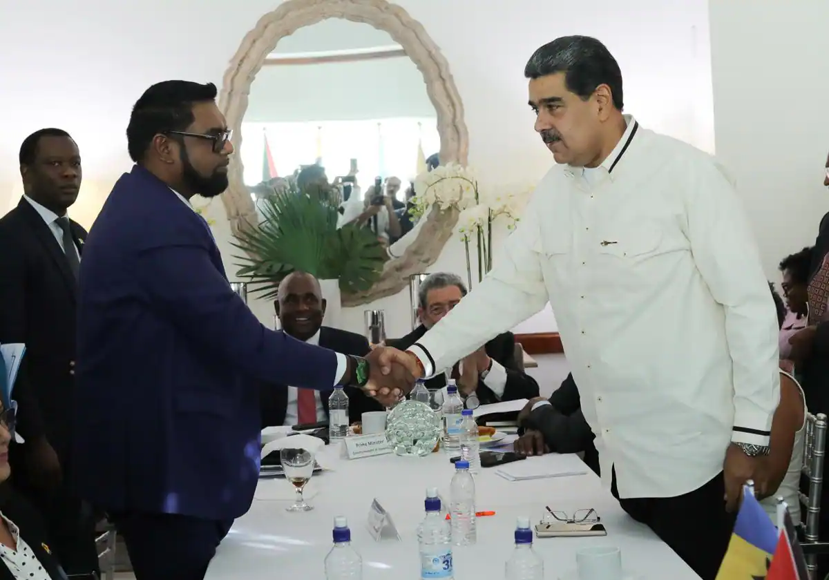 El encuentro entre Maduro y Ali