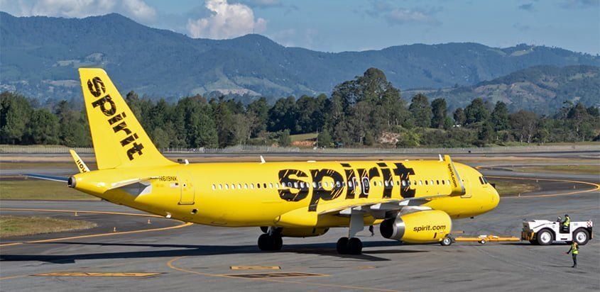 Hoy se acabó la ruta Bucaramanga - Fort Lauderdale de Spirit