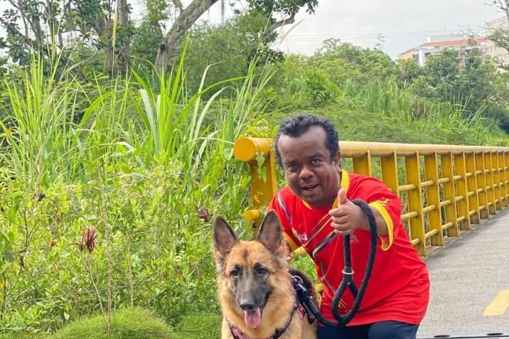 'El Profe' se perdió en Piedecuesta y familiares piden ayuda