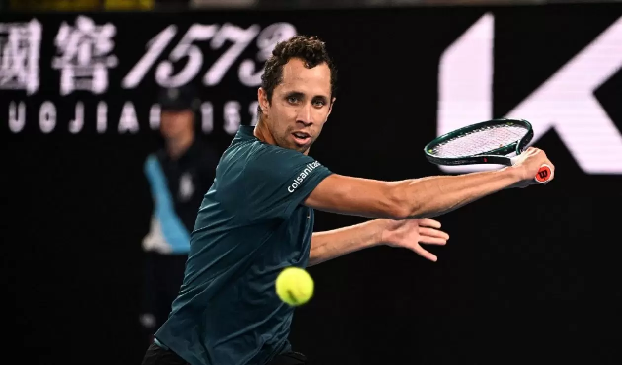 Daniel Galán perdió en segunda ronda del Australian Open