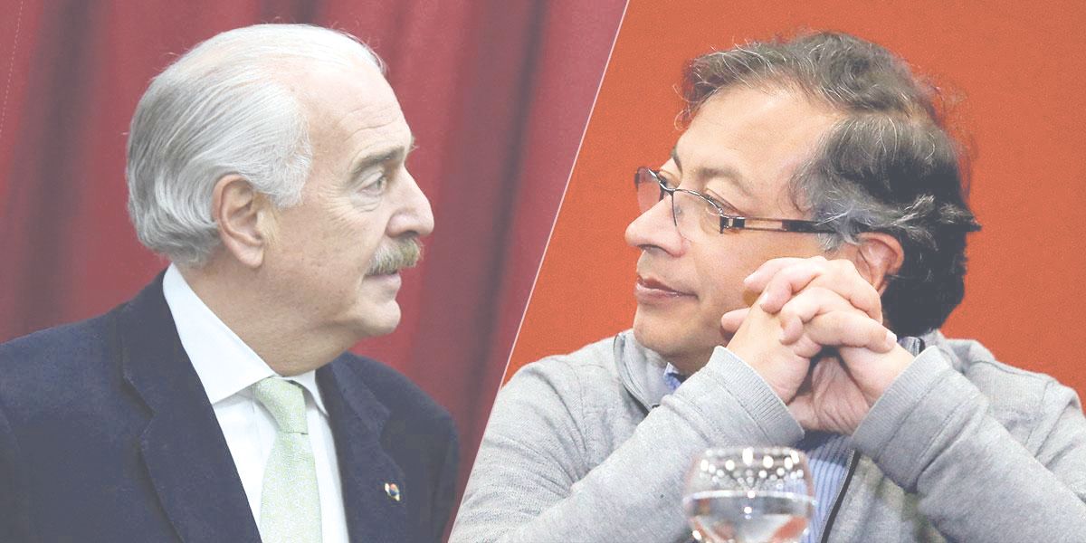 Andrés Pastrana y Gustavo Petro NO pudieron conciliar en Fiscalía