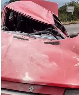 Adulto mayor no resistió choque en carro por esquivar una iguana