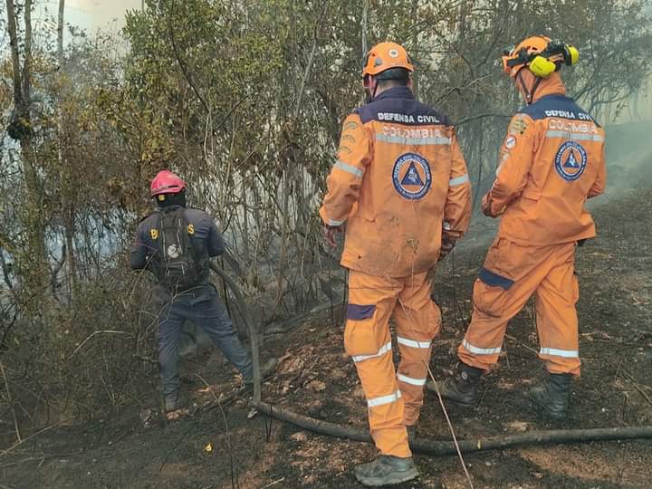 Piedecuesta continuará en Alerta Amarilla hasta que amenaza de incendios desaparezca totalmente