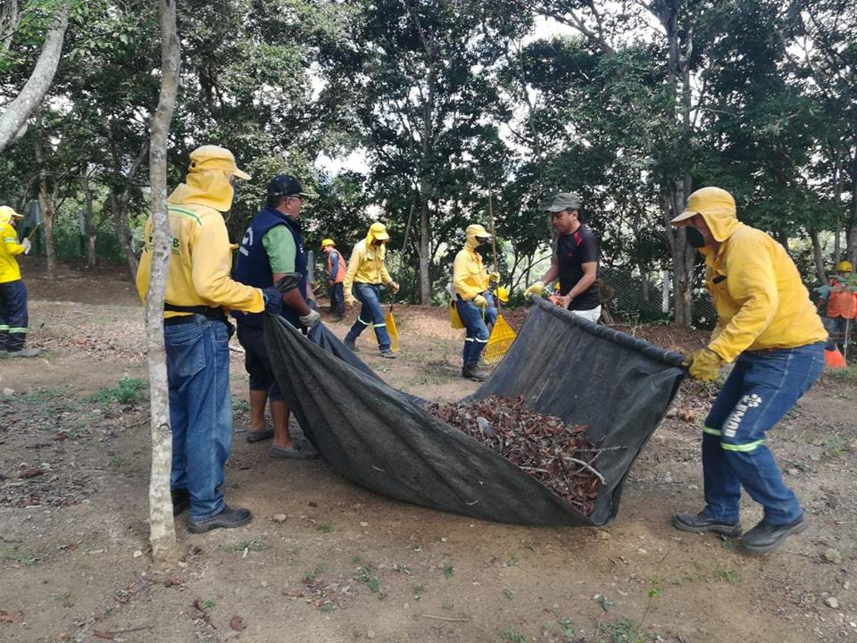 ‘Los Escobitas’, aseadores de calles