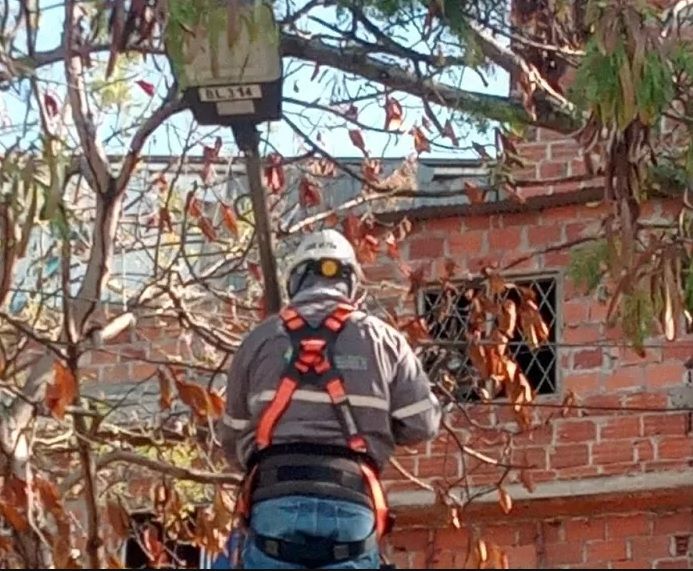 ¡Hágase la luz! y el Portal de Santa Ana se iluminó