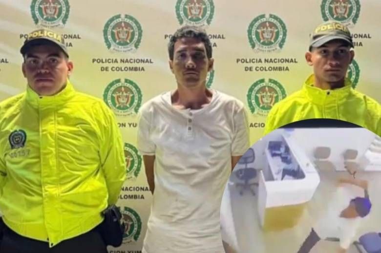 Llegó con machete para matar a su pareja pero le cayó la Policía