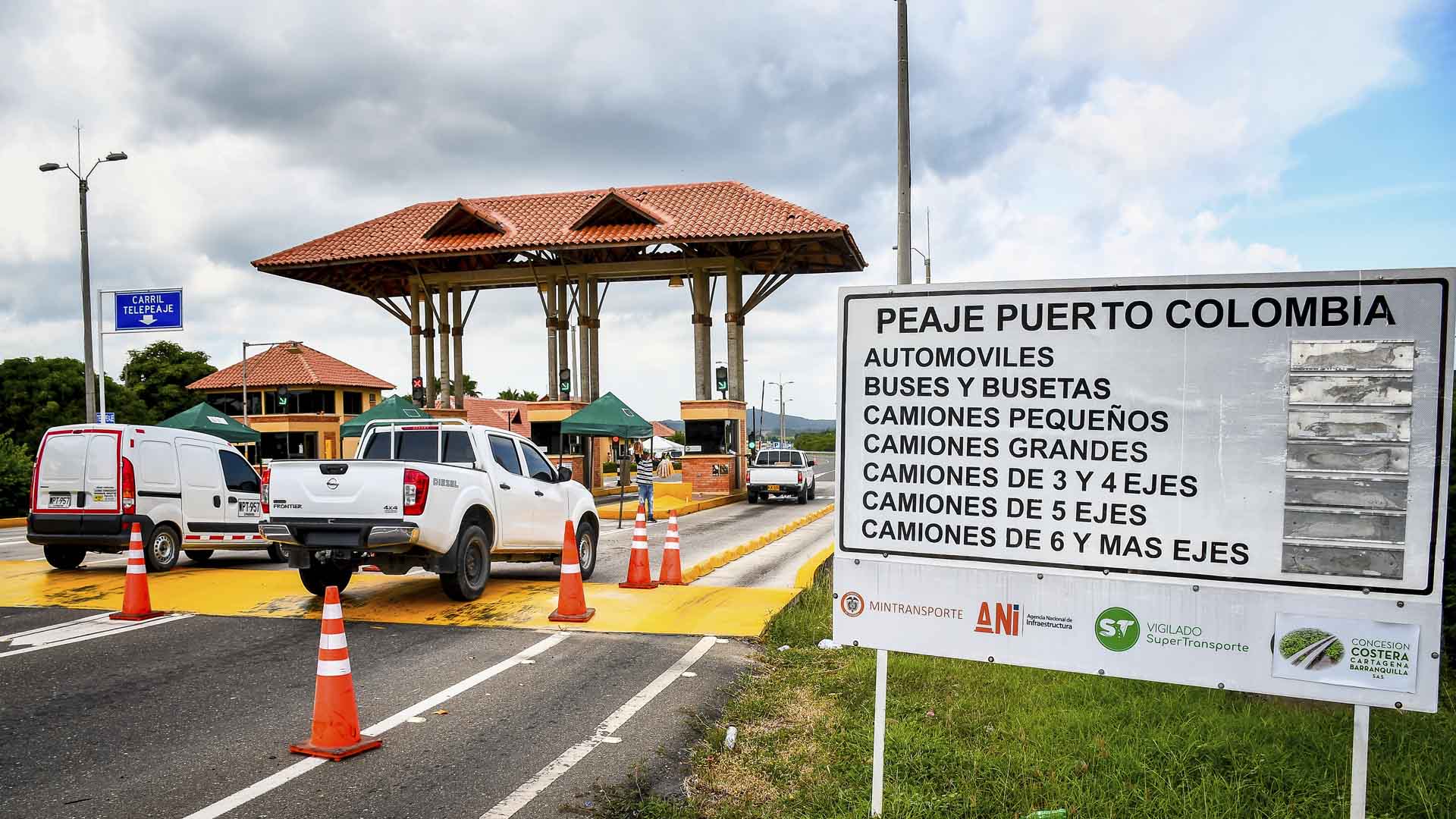 Suben PEAJES en las carreteras de Colombia