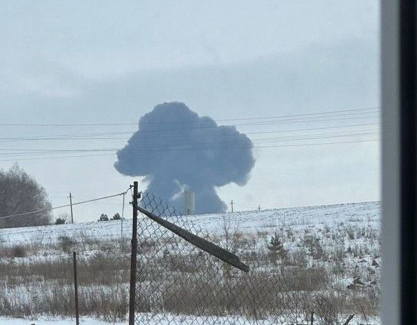 Prisioneros ucranianos murieron al estrellarse avión ruso