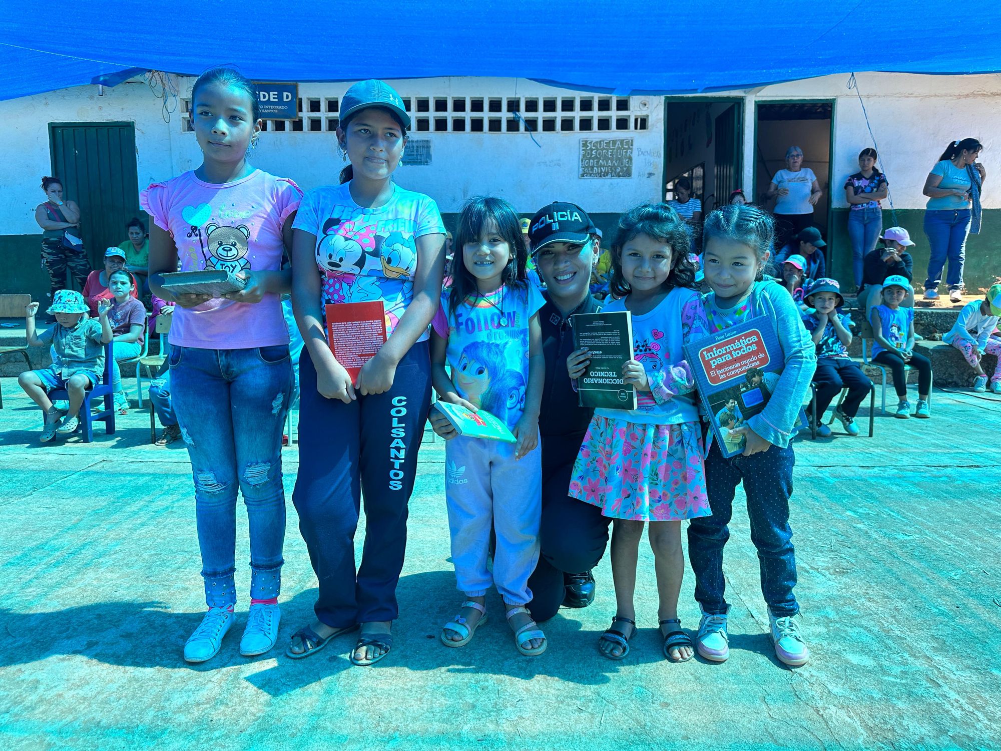 Jornada de solidaridad y educación en escuela veredal de El Pozo