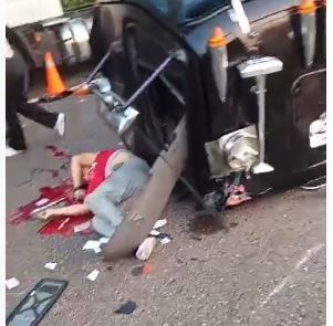 Choque de camiones en la Vía entre Puerto Berrío y San Pedro de Paz se convirtió en tragedia